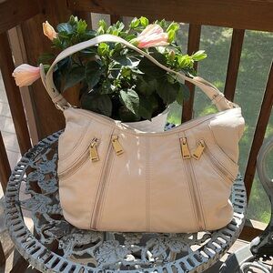 LIKE NEW Calvin Klein leather hobo bag